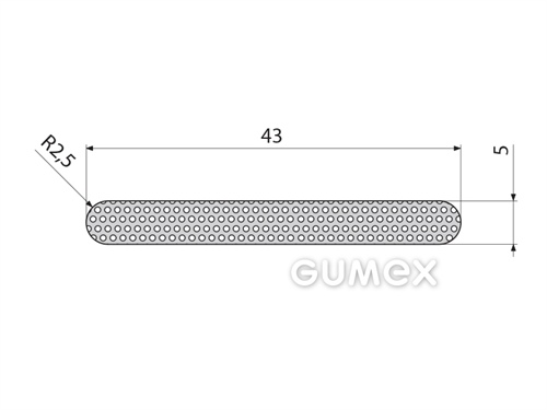 MIKROPORÖSE GUMMIPROFILE I-FORM